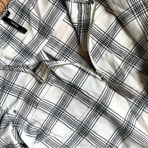 Black & White Blouse